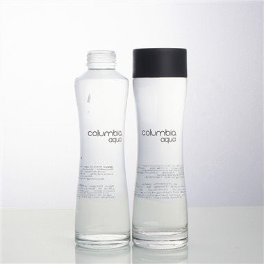 Garrafa de vidro de água de 750 ml