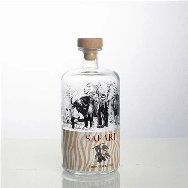 Garrafa de vidro Super Flint Gin
