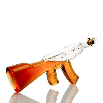 AK-47 Shape High Borosilicate Bottle AK-47 Shape High Borosilicate Bottle