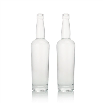 Garrafa de estilo de rum de 750 ml